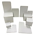 OfficeMax® Folded Boxes, 3" x 3" x 2", White, Pack Of 100