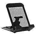 Rolodex® Mobile Device Stand For Most Tablets, Smartphones And E-Readers, 5"H x 3 3/8"W x 1 1/2"D, Black