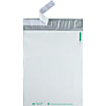 Quality Park™ Poly Mailers With Perforation, 12" x 15 1/2", Self-Adhesive, White, Pack Of 100 1 thumbnail image