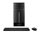 Acer Aspire TC-605 Desktop Computer - Intel Core i3 (4th Gen) i3-4160 3.60 GHz - 4 GB DDR3 SDRAM - 1 TB HDD - Windows 7 Home Premium 64-bit