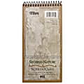 TOPS® Second Nature® 100% Recycled Reporter's Notebook, 4" x 8", 1 Subject, Gregg Ruled, 70 Sheets, White