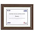 Style B Vinyl Picture Frame, 11" x 14" With Mat, Walnut 1 thumbnail image