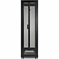 NetShelter SV 42U 600mm Wide x 1060mm Deep Enclosure with Sides, Black, Single Rack Unassembled - 42U Rack x 19" Rac - AR2400FP1 1 thumbnail image