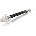 C2G-10ft Cat5e Non-Booted Unshielded (UTP) Network Patch Cable - Black - Category 5e for Network Device - RJ-45 Male - RJ-45 Male - 10ft - Black