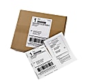 Avery® Bulk Shipping Labels With Paper Receipts, 27902, 5 1/16" x 7 5/8", White, Pack Of 500 1 thumbnail image