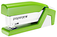 PaperPro inJOY Compact Stapler - 20 Sheets Capacity - 105 Staple Capacity - Half Strip - 1/4" Staple Size - Green