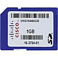 Cisco - Flash memory card - 1 GB - SD - for Industrial Ethernet 2000 Series, 3010 Series 1 thumbnail image