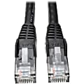Tripp Lite 5ft Cat6 Gigabit Snagless Molded Patch Cable RJ45 M/M Black 5' 50 Bulk Pack - 5 ft Category 6 Network Cable  - N201005BK50BP 1 thumbnail image