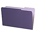 Pendaflex® Legal-Size Interior File Folders, 1/3 Cut, Violet, Box Of 100 1 thumbnail image