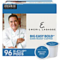 Emeril Big Easy Bold Coffee Keurig Single-Serve K-Cup Pods, Dark Roast, 24 Pods Per Pack, Case Of 4 Packs 1 thumbnail image