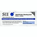 Seiko Smart Label Printer Cleaning Card - For Printer - 1 1 thumbnail image