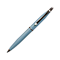 Yafa Mini-Ballpoint Poquito Pen, Medium Point, 1.0 mm, Light Blue Barrel, Black Ink