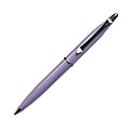 Yafa Mini-Ballpoint Poquito Pen, Medium Point, 1.0 mm, Violet Barrel, Black Ink