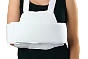 Medline Sling And Swathe Shoulder Immobilizer, Small/Medium, White 1 thumbnail image