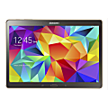 Samsung Galaxy Tab® S Tablet, 10.5" Screen, 3GB Memory, 16GB Storage, Android 4.4 KitKat, Titanium Bronze 1 thumbnail image
