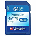 Verbatim™ Premium UHS-I Class 10 SDXC Memory Card, 64GB 1 thumbnail image
