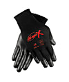 Ninja X Bi-Polymer Coated Gloves, Medium, Black