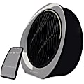 Bionaire Bionare 12" 3-speed Power Fan - 12" Diameter - 3 Speed - Remote, Oscillating, Timer-off Function, LED, Retractable Cord, Carrying Handle, Louver Rotation - 16.2" Height x 6.9" Width - Black 1 thumbnail image