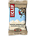 Clif Bar White Chocolate Macadamia Nut Energy Bar - Individually Wrapped - White Chocolate, Macadamia Nut - 2.40 oz - 12 / Box