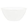 Amscan 5-Quart Plastic Bowls, 11" x 6", Frosty White, Set Of 5 Bowls 1 thumbnail image