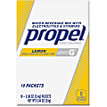 Propel Water Beverage Mix Packets with Electrolytes and Vitamins - Powder - 0.08 oz - 120 / Carton