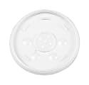 Dart Translucent Slotted Foam Cup Lids - Plastic - Translucent - 1000 / Carton 1 thumbnail image