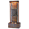 Kenroy Montpelier Indoor Tabletop Fountain, Slate/Copper