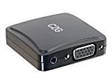 C2G VGA to HDMI Converter - VGA to HDMI Adapter - Video converter - VGA - HDMI 1 thumbnail image