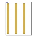 Avery® Print-To-The-Edge Labels With Sure Feed® Technology, S00-D1Q-PRWMP10, Round, 2", Matte White, Preprinted Dipped Gold Edge Design, Pack Of 120 1 thumbnail image