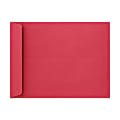 LUX #6 3/4 Open-End Envelopes, Peel & Press Closure, Holiday Red, Pack Of 1,000