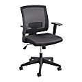 Safco® Mezzo Mesh Mid-Back Task Chair, Black