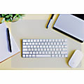 Desktex® Polycarbonate Desk Pad 17" x 22" - Clear Rectangular Polycarbonate Desk Pad - 22" L x 17" W x 0.03" D