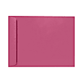 LUX Open-End 10" x 13" Envelopes, Peel & Press Closure, Magenta, Pack Of 250