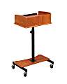 Oklahoma Sound® Laptop Speaker Stand, Cherry