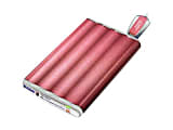 BUSlink CipherShield USB 2.0 500 GB External Hard Drive, Pink 1 thumbnail image