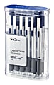 TUL® BP Series Retractable Ballpoint Pens, Medium Point, 1.0 mm, Silver Barrel, Blue Ink, Pack Of 12 Pens 1 thumbnail image