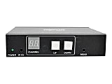 Tripp Lite 2-Port HDMI Over IP Receiver / Extender RS-232 Serial & IR Control TAA - 2 Output Device - 328.08 ft Range - 1 x Network (RJ-45) - 2 x HDMI Out - 1920 x 1440 - Twisted Pair - Category 6 - Rack-mountable, Wall Mountable, Pole-mountable 1 thumbnail image