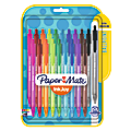 Paper Mate® InkJoy® 100RT Retractable Ballpoint Pens, Medium, 1.0 mm, Assorted Colors, Pack Of 20