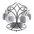Gibson Elite Gracious Dining 13-Piece Porcelain Espresso Set, White 1 thumbnail image