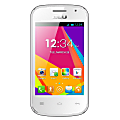 BLU Dash JR D141w Cell Phone, White, PBN200496