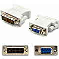AddOn DVI-I (29 pin) Male to VGA Female White Adapter For Resolution Up to 1920x1200 (WUXGA) - 100% compatible and guaranteed to work
