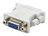 AddOn DVI-I (29 pin) Male to VGA Female White Adapter For Resolution Up to 1920x1200 (WUXGA) - 100% compatible and guaranteed to work 1 thumbnail image