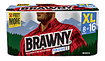 Brawny® Pick-A-Size® Extra-Large 2-Ply Paper Towels, 140 Sheets Per Roll, 8 Rolls Per Pack 1 thumbnail image