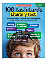 Scholastic 100 Task Cards, Literary Text, Grades 4-6 1 thumbnail image