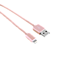 Ativa® Braided Lightning Cable, 6', Rose Gold, 38603