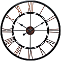Infinity Instruments Round Wall Clock, 28", Bronze 1 thumbnail image
