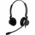 Jabra BIZ 2300 USB Headset - Stereo - USB - Wired - Over-the-head - Binaural - Supra-aural - Noise Cancelling Microphone - Black