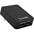 Lenmar Dual USB Power Adapter, Black