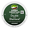Green Mountain Coffee® Double Black Diamond Extra Bold Coffee K-Cup®, Carton Of 96