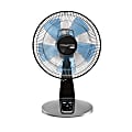 Rowenta Turbo Silence Table Fan, 21-5/16" x 13-13/16", Black